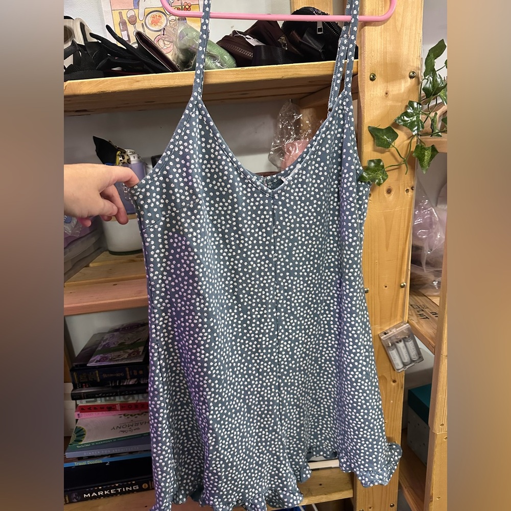 Priv Microfloral Romper Pajama